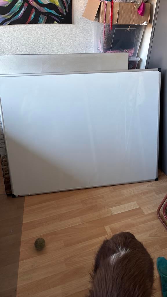 Whiteboard, magnetisch, Ophalen, Gebruikt, Magneetbord