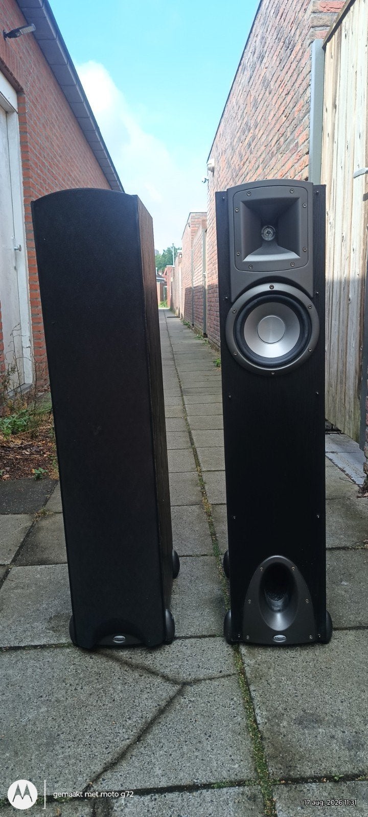 Klipsch Synergy F1 Vloerstaande Luidsprekers (Paar), Ophalen, Vloerstaande luidspreker, Gebruikt, 60 tot 120 watt