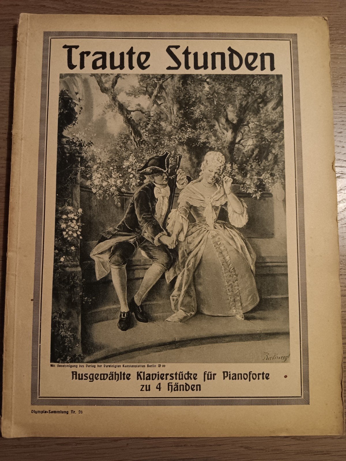 Traute Stunden: pianostukken voor 4 handen, Gebruikt, Klassiek, Les of Cursus, Ophalen of Verzenden