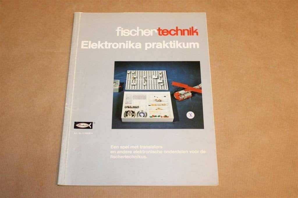 Fischertechnik Elektronika — Zeldzame NL Handleiding, Boeken, Ophalen of Verzenden, Gelezen, Bouwkunde
