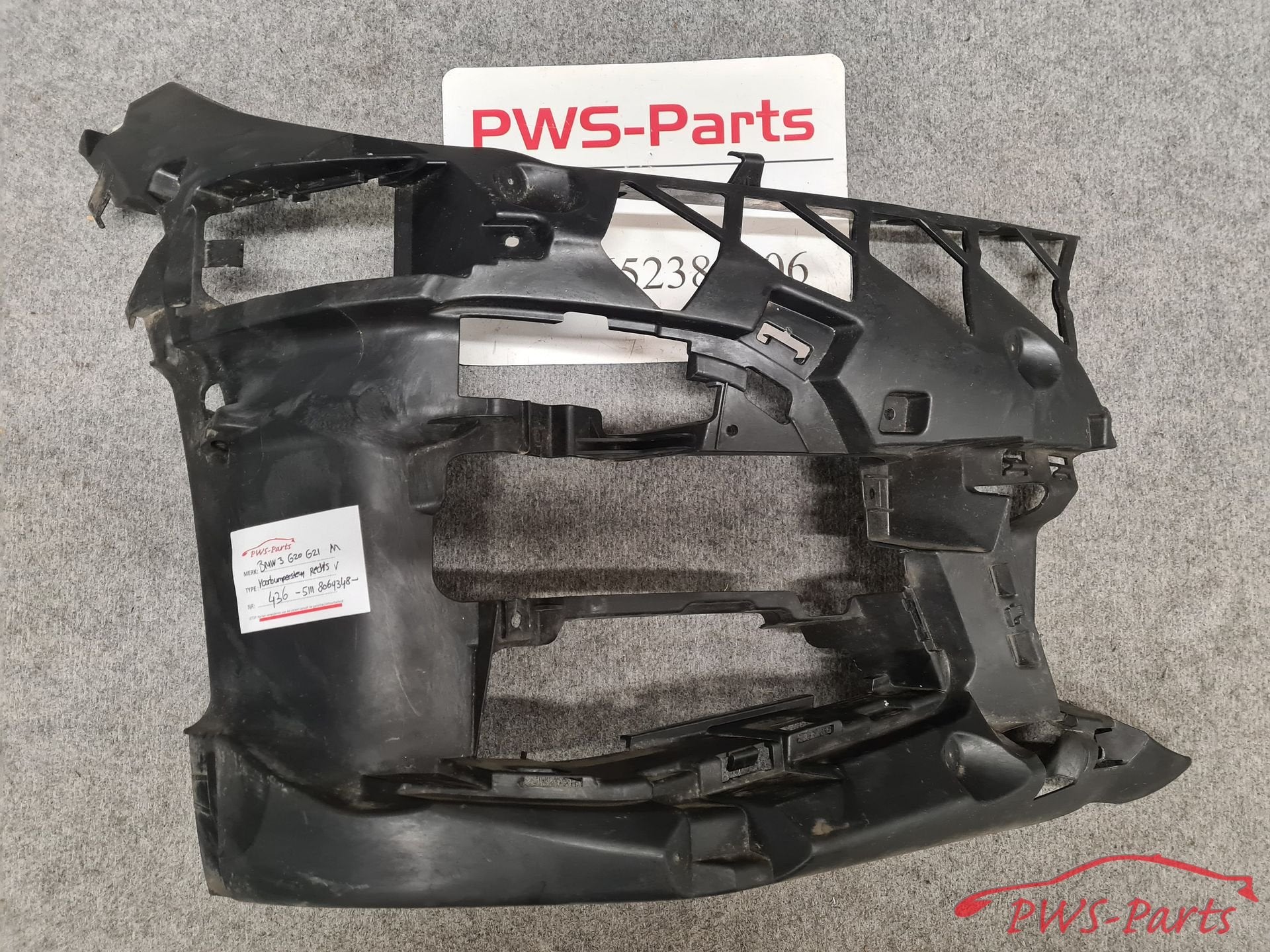 BMW G20 G21 M-PAKKET M BUMPERSTEUN ADAPTER RECHTS VOORBUMPER, Auto-onderdelen, Overige Auto-onderdelen, Gebruikt, Ophalen of Verzenden