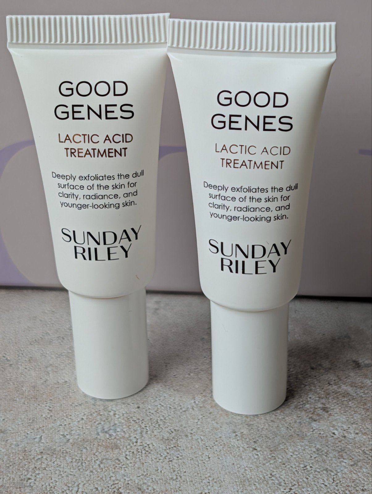 Sunday Riley Good Genes Lactic Acid Treatment 2 stuks x 5 ml, Ophalen of Verzenden, Nieuw, Gehele gezicht