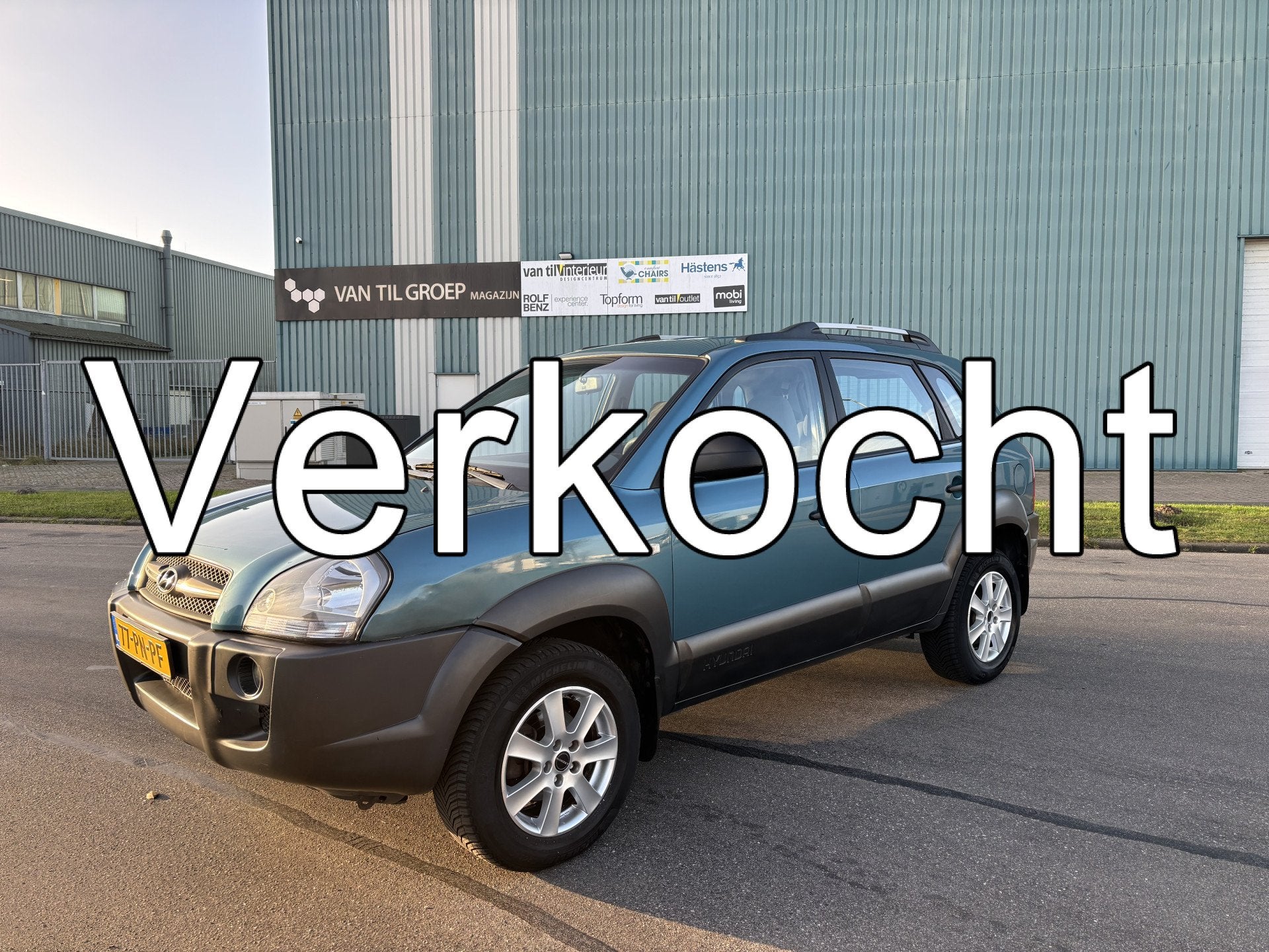 Hyundai Tucson 2.0i Active 142 PK. Als nieuw rijdende inruil, Auto's, Stof, Gebruikt, 4 cilinders, Origineel Nederlands