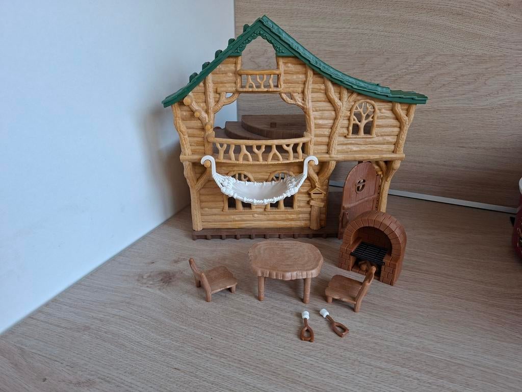 Sylvanian Families vakantie bomen blokhut, Ophalen of Verzenden