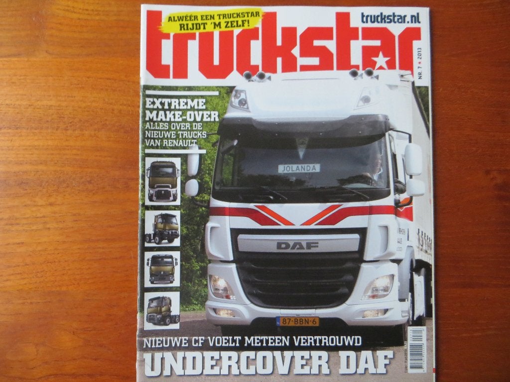 Truckstar nr. 7 2013, Boeken, Auto's | Folders en Tijdschriften, Ophalen of Verzenden, Nieuw