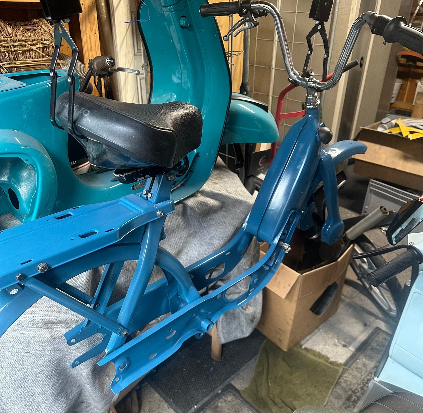 Vespa ciao frame, Ophalen of Verzenden, Zo goed als nieuw, Tweetakt, Overige modellen