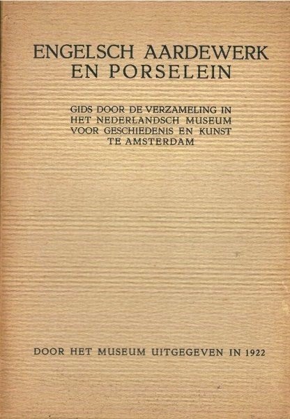 Hudig - Engelsch aardewerk en porselein, Ophalen, Zo goed als nieuw, Overige onderwerpen