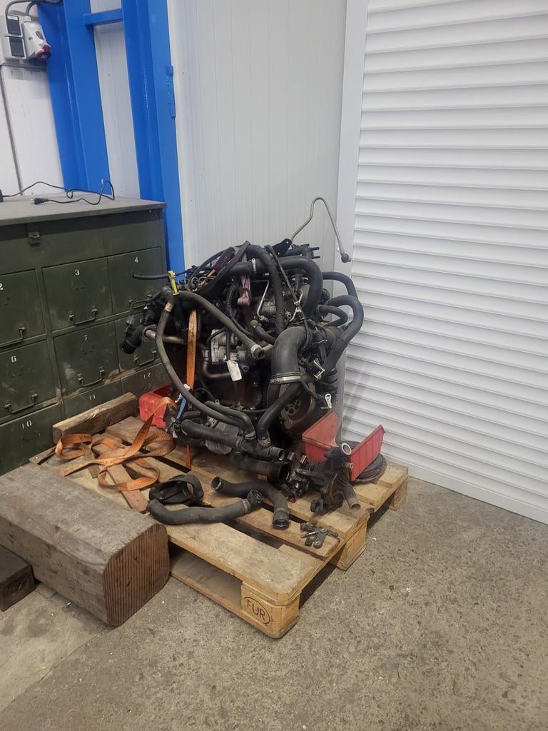 Vastgelopen Fiat Ducato motorblok 2007, Auto-onderdelen, Motor en Toebehoren, Ophalen, Gebruikt, Fiat