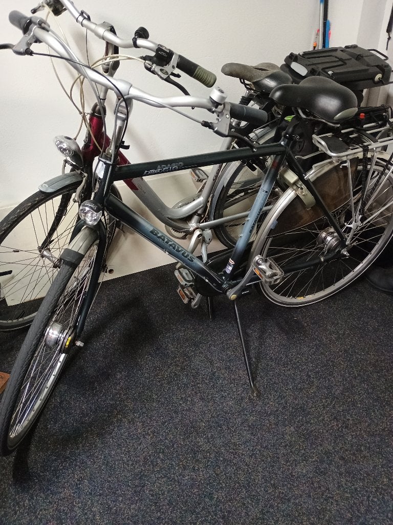 Set heren en dames fietsen, Fietsen en Brommers, Fietsen | Dames | Sportfietsen en Toerfietsen, Ophalen, Gebruikt, Minder dan 10 versnellingen