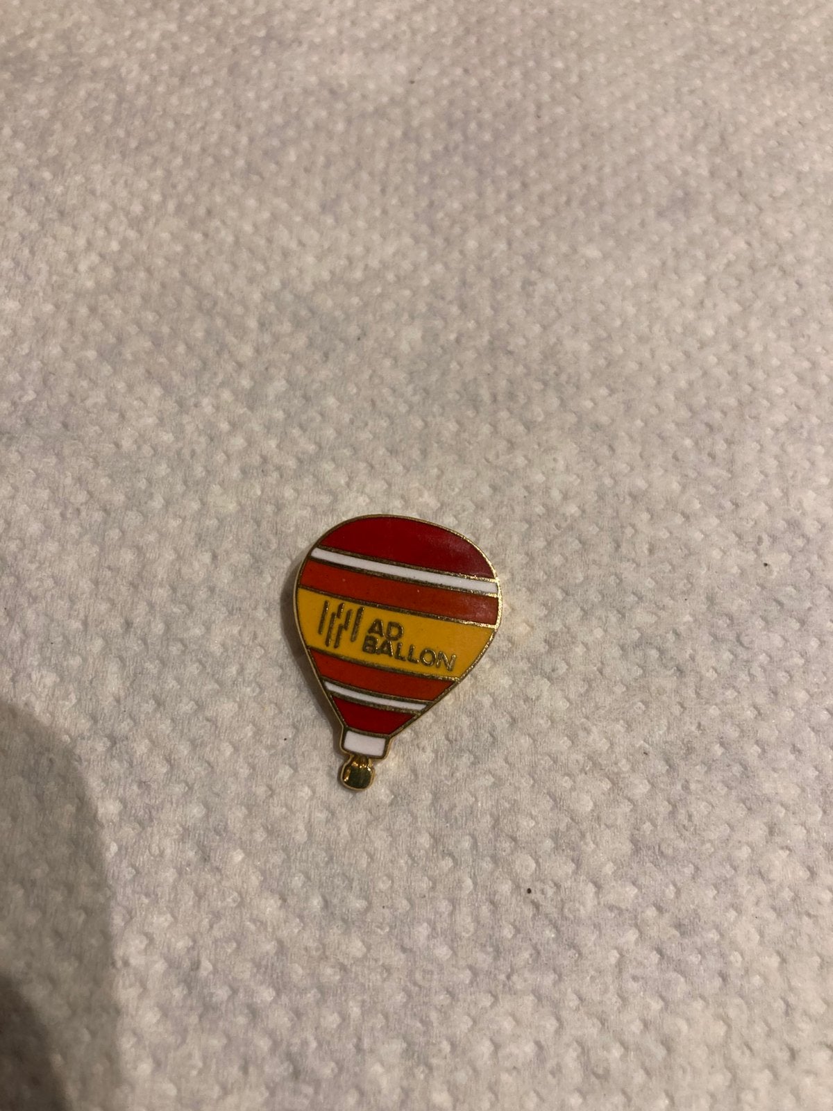 Broche lichtballon, Ophalen of Verzenden, Zo goed als nieuw, Overige materialen