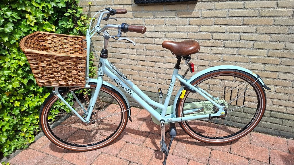 Gazelle Miss Grace 28 inch damesfiets kleur ijsblauw, Ophalen, 47 tot 50 cm, Versnellingen, Zo goed als nieuw