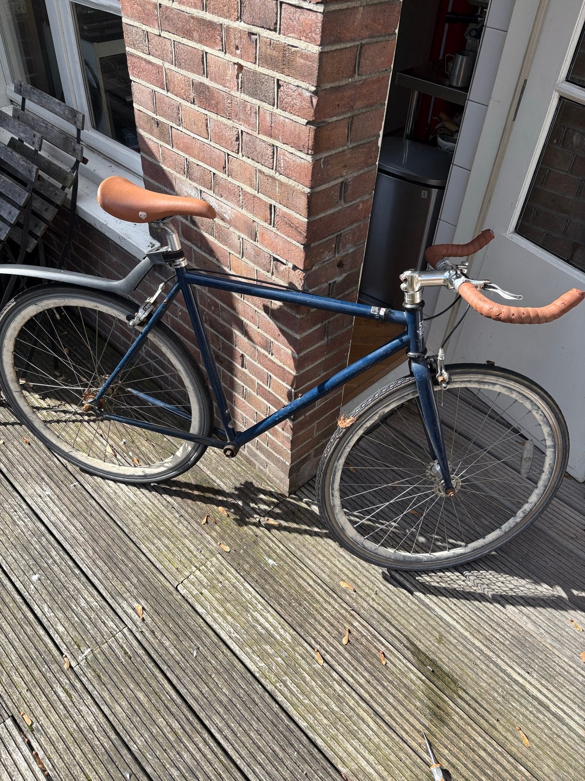 State Bicycle Co. Fixie; te koop voor onderdelen/decoratie, Minder dan 10 versnellingen, Gebruikt, Velgrem, Overige maten