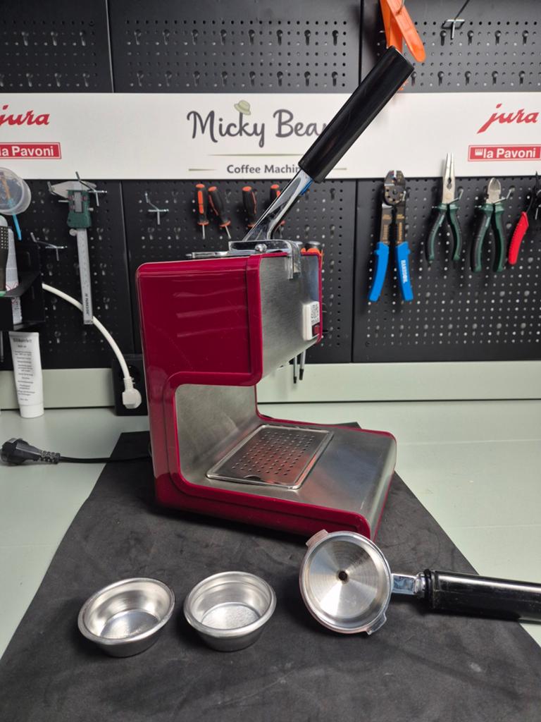 Gaggia Mini Hevelmachine 1970's in topstaat, Espresso apparaat, Micky Beans, Ophalen of Verzenden, Zo goed als nieuw