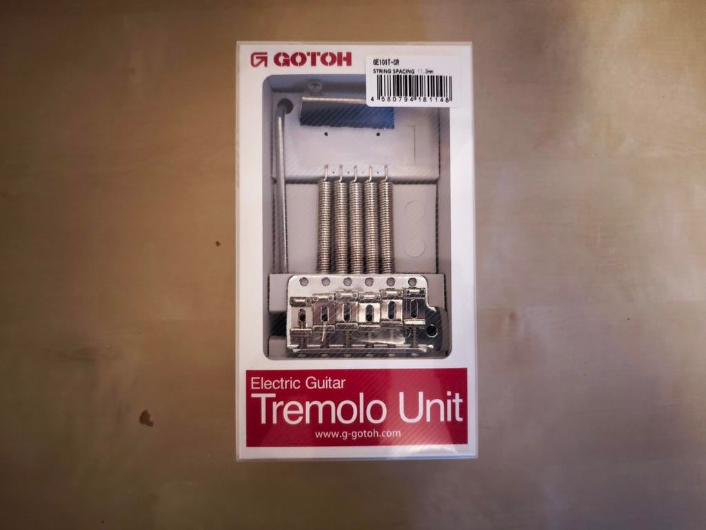 Gotoh GE101T Vintage Tremolo nieuw in doos, Ophalen of Verzenden, Nieuw, Solid body, Overige merken