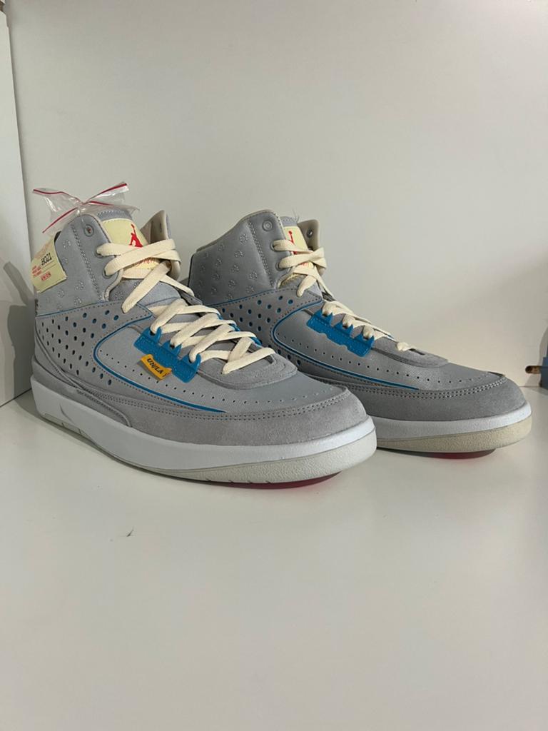 Nike Air Jordan 2 Union Grey Fog, Kleding | Heren, Schoenen, Overige kleuren, ., Nieuw, Ophalen of Verzenden