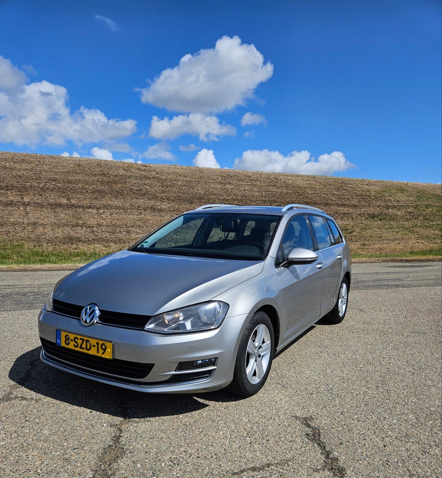 Volkswagen Golf 1.2 TSI 77KW/105PK Variant 2015 Grijs, Auto's, Voorwielaandrijving, Dealer onderhouden, Stof, 1250 kg