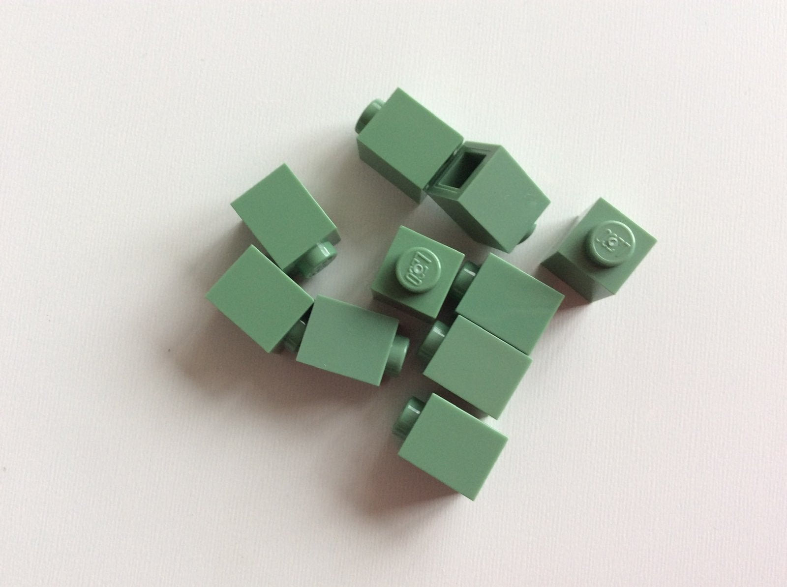 Lego 10 steentjes 1x1 harry potter groen, Ophalen of Verzenden, Nieuw, Losse stenen, Lego