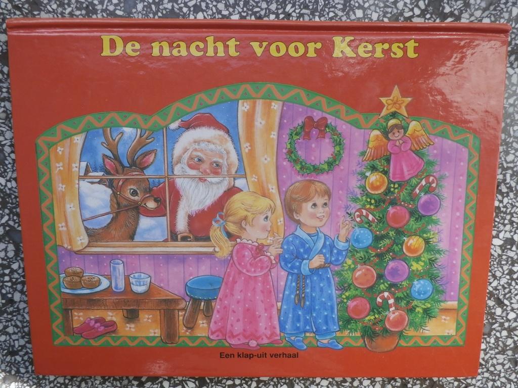 De nacht voor kerst - pop up boek - 10,00, Antiek en Kunst, Curiosa en Brocante, Ophalen of Verzenden