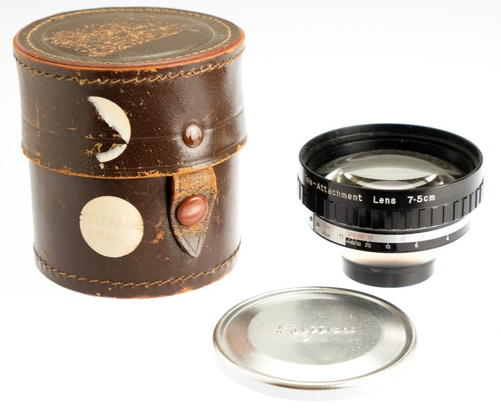 Fujica Fuji Tele-Attachment lens 7,5 cm, Fujica  M, ML, SE,, Ophalen of Verzenden, Telelens