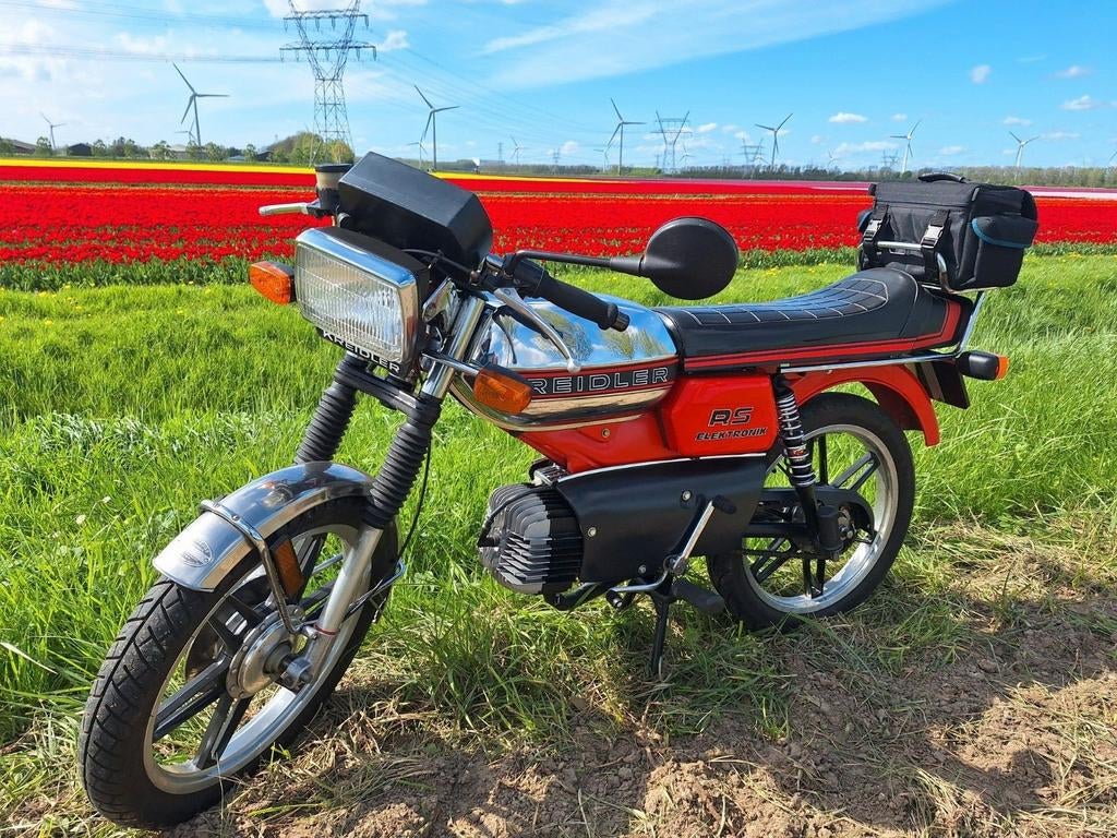 Rode Kreidler bj:1981 K54/540 Motorkenteken 14 PK, Fietsen en Brommers, Brommers | Kreidler, Ophalen, Florett RS, Gebruikt, 60 cc