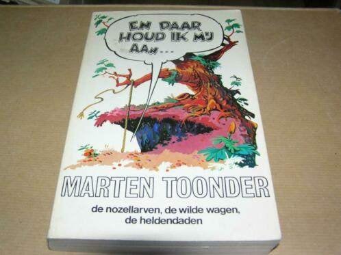  En daar houd ik mij aan... door Marten Toonder(1), Boeken, Gelezen, Eén stripboek, Ophalen of Verzenden, Maarten Toonder