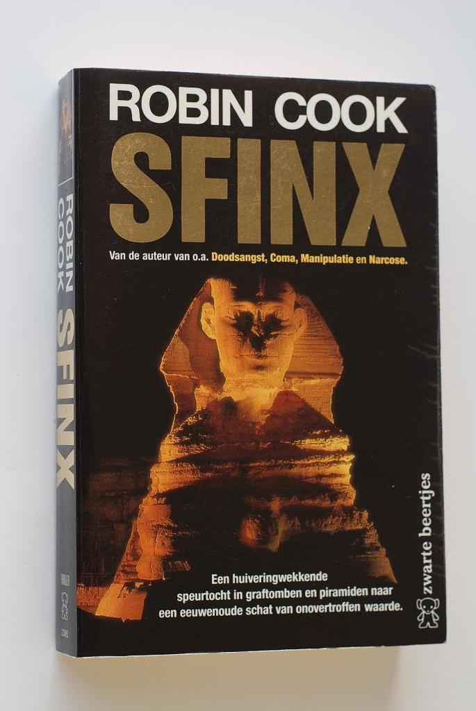 Sfinx - Robin Cook (1994) Zwarte Beertjes 2390, Boeken, Avontuur en Actie, Verzenden, Zo goed als nieuw