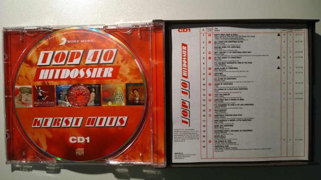 Top 40 Hitdossier Kerst Hits (2 CD), Ophalen of Verzenden, Zo goed als nieuw, Kerst, Album