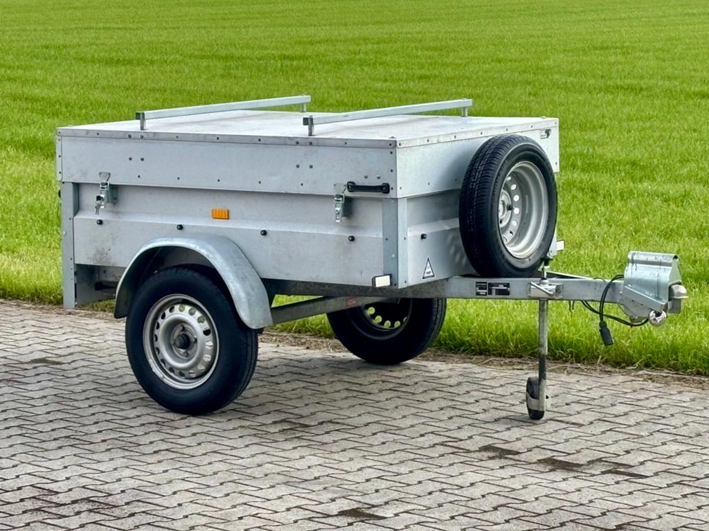 ✅ZGAN Gesloten aanhanger dichte aanhangwagen bagagewagen, Ophalen, Zo goed als nieuw