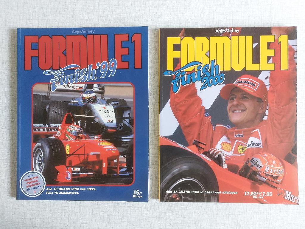 Formule 1 FINISH 1999 - 2002 van Anjès Verhey, Ophalen of Verzenden, Zo goed als nieuw, Formule 1