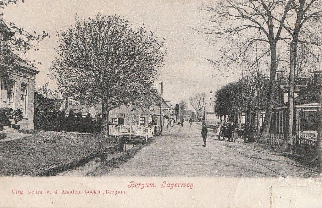 Bergum, Verzenden, Voor 1920, Gelopen, Zuid-Holland