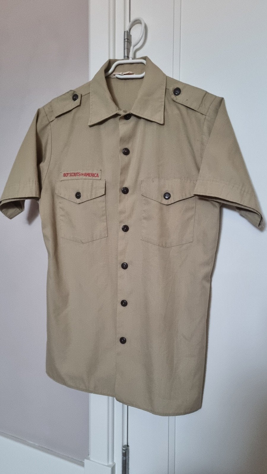 Vintage Boy Scouts of America Uniform Shirt, Ophalen of Verzenden, Gebruikt, Kleding