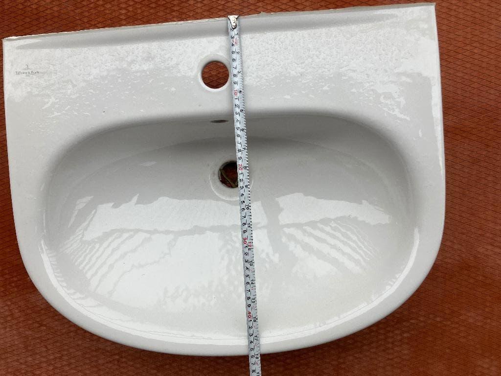 Villeroy & Boch O.novo Wastafel 60x46x18 cm White Alpine, Huis en Inrichting, Ophalen, Nieuw, 50 tot 100 cm, Minder dan 100 cm