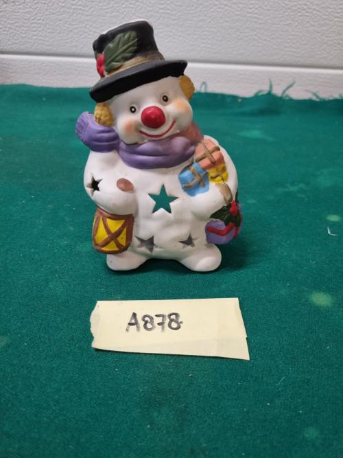 waxine licht houder sneeuwman [a878], Diversen, Ophalen of Verzenden, 'T Olde Gre-j, Info@toldegrej.nl, Endepoelstraat 20f Didam