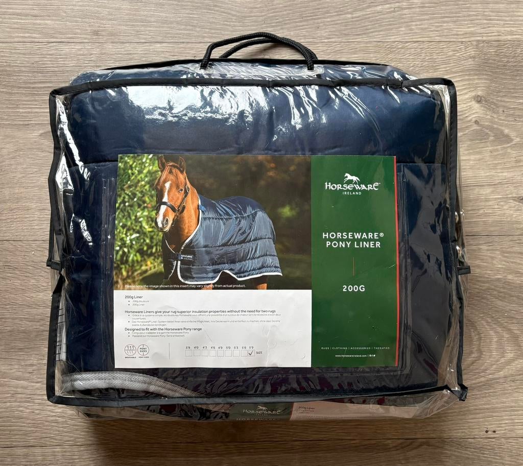 Horseware pony Liner, Linersysteem, Ophalen of Verzenden, Pony (P), Blauw
