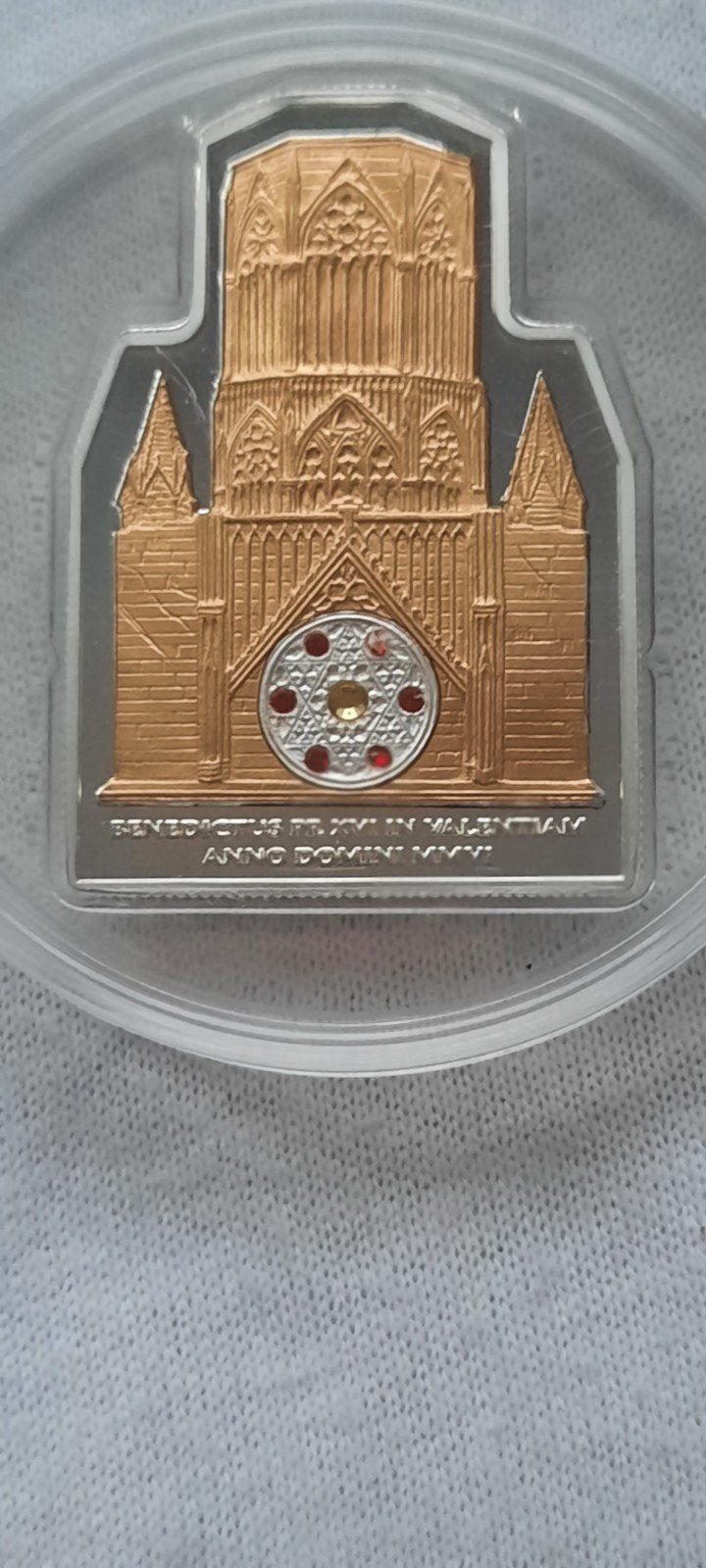 Cook Island 5 dollar Valencia Kathedraal  zilveren munt, Ophalen of Verzenden, Zuidoost-Azië, Zilver