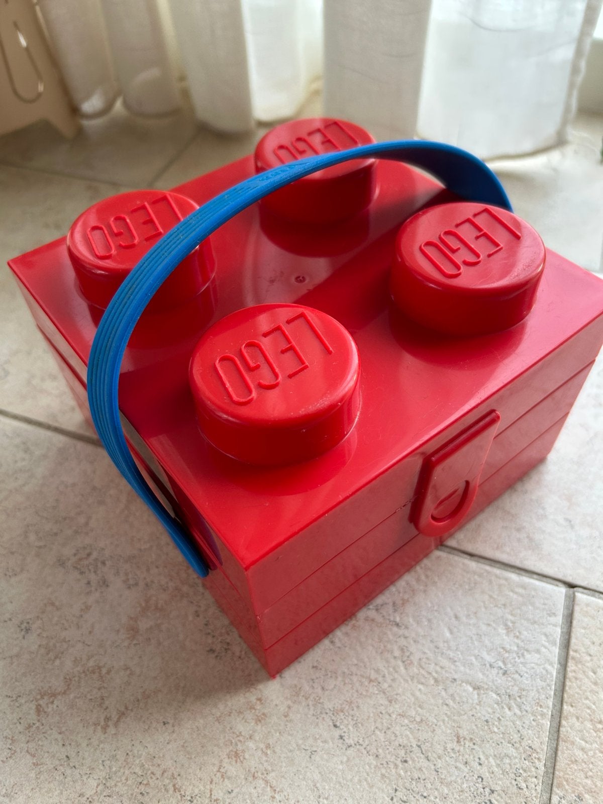 Lego broodtrommel / opbergbox, Ophalen of Verzenden, Zo goed als nieuw, Accessoire, Lego