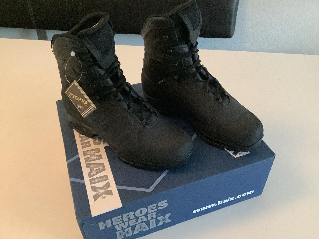 Haix GSG9 wandelschoen / werkschoen, Ophalen, Nieuw, Werkschoenen, Zwart