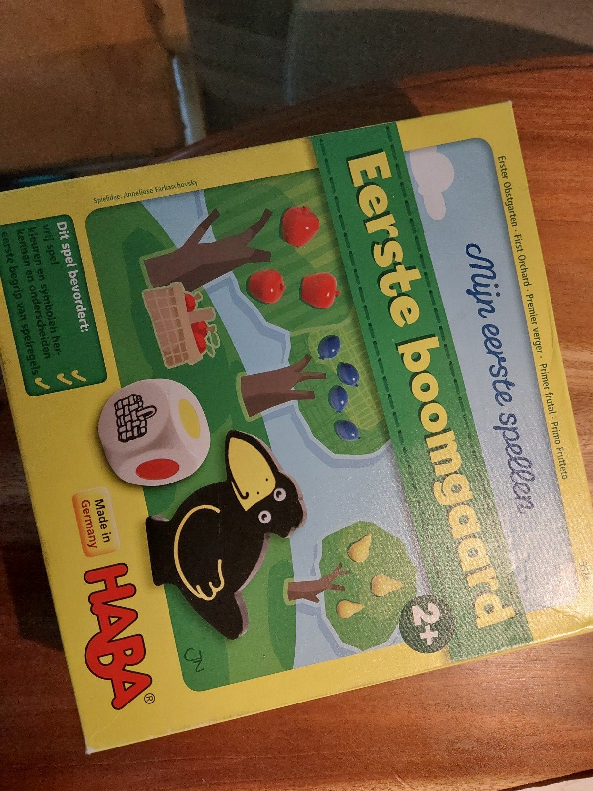 Eerste boomgaard. Spel., Ophalen of Verzenden, Zo goed als nieuw