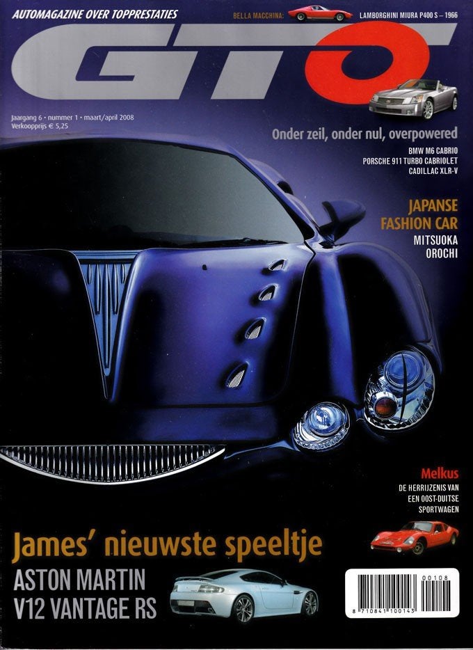 GTO 1 2008 : Mercedes S 65 AMG - BMW 330Xi Touring / M6 Cabr, Boeken, Ophalen of Verzenden, Gelezen, Algemeen