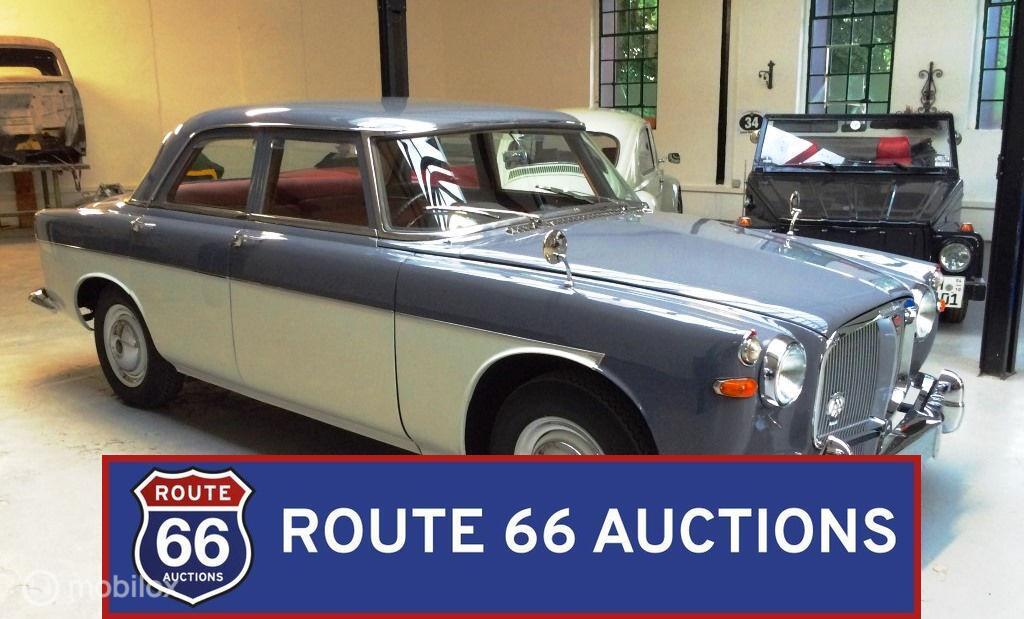 Rover Mk I Saloon | 1961 | Route 66 Auctions, Auto's, Rover, Overige carrosserieën, Zwart, Bedrijf