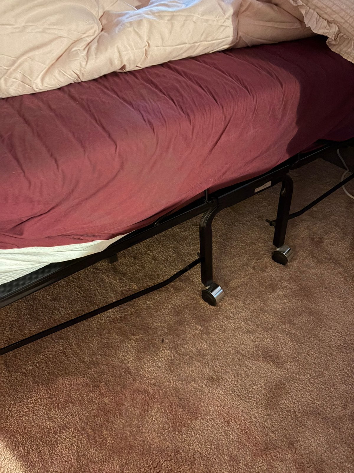vouwbed opklapbed Kuperus king cross, Ophalen, Gebruikt, 190 cm of minder, Metaal