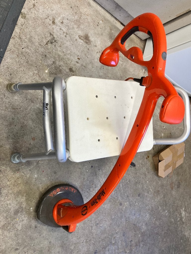 Flymo Revolution 2500 grastrimmer - Gebruikt en werkend, Ophalen, Gebruikt, Overige soorten, Flymo