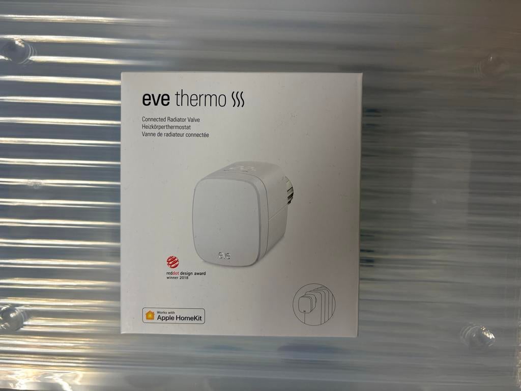 Eve Thermo Slimme Radiatorknop - Apple HomeKit, Ophalen, Slimme thermostaat, Nieuw
