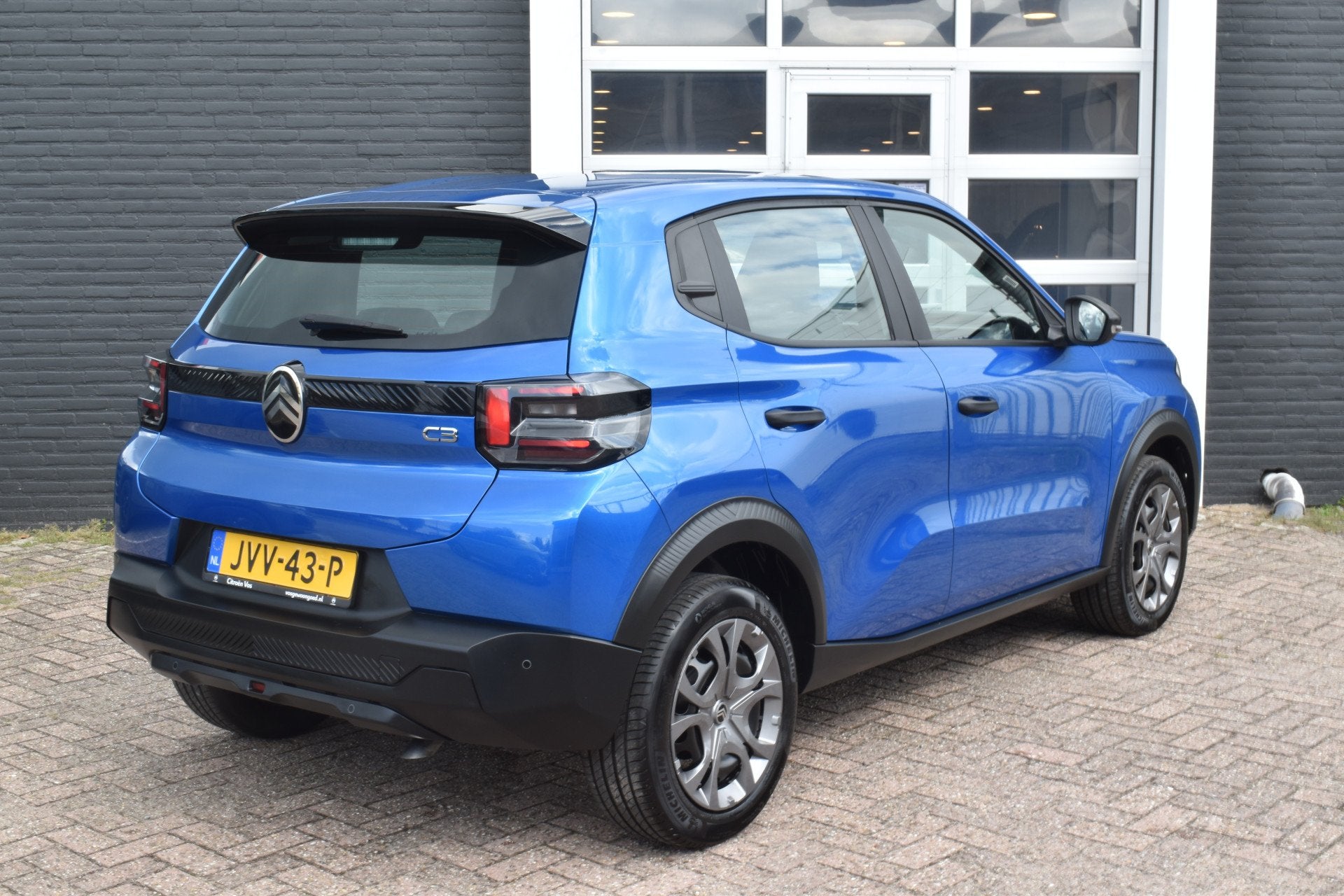 Citroën C3 Turbo 100pk You Airco | Parkeerhulp | Cruise con, Voorwielaandrijving, 1199 cc, Blauw, Parkeersensor