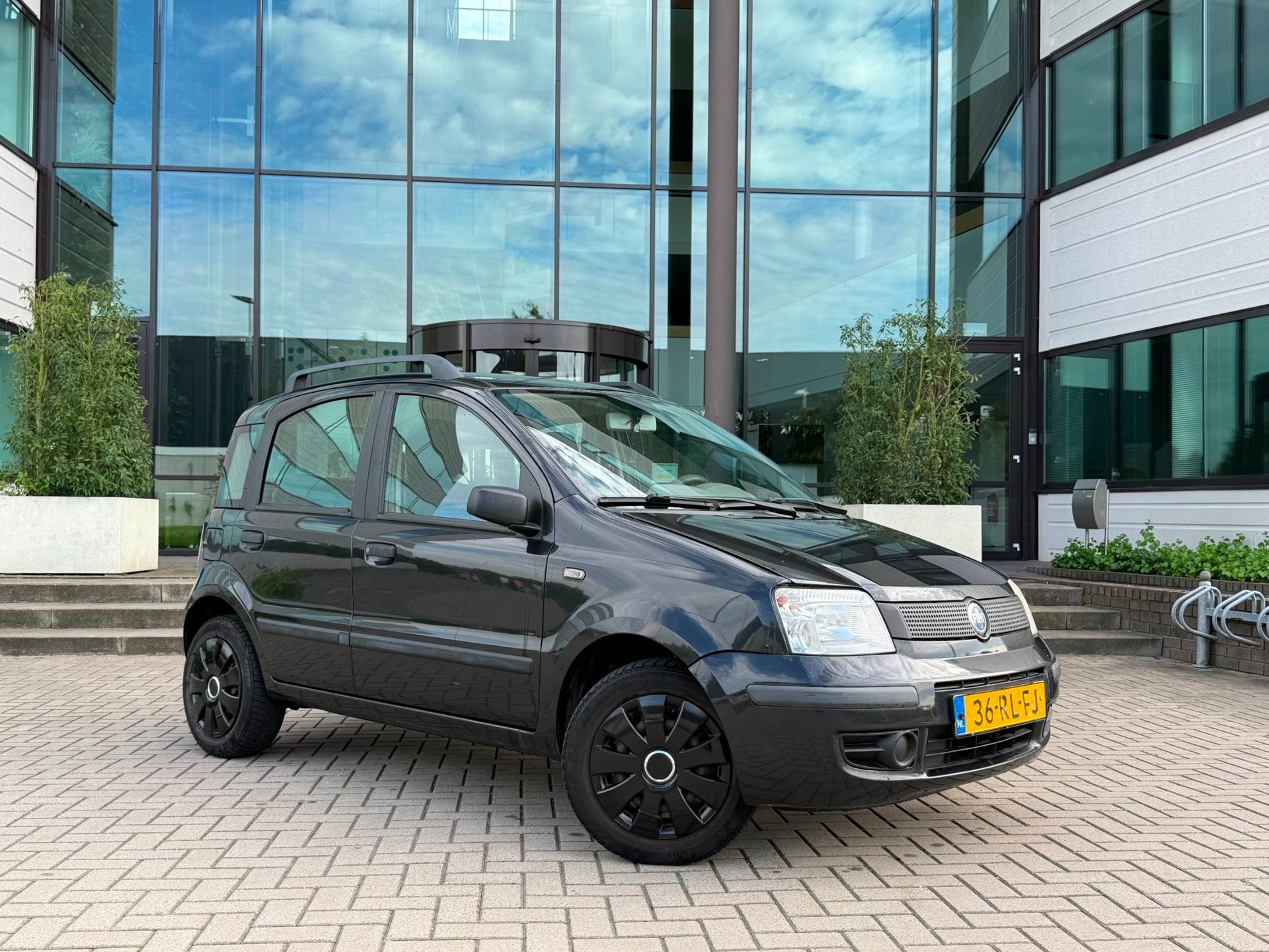 Fiat Panda 1.1 Active Plus, Auto's, Voorwielaandrijving, 4 stoelen, Zwart, Origineel Nederlands