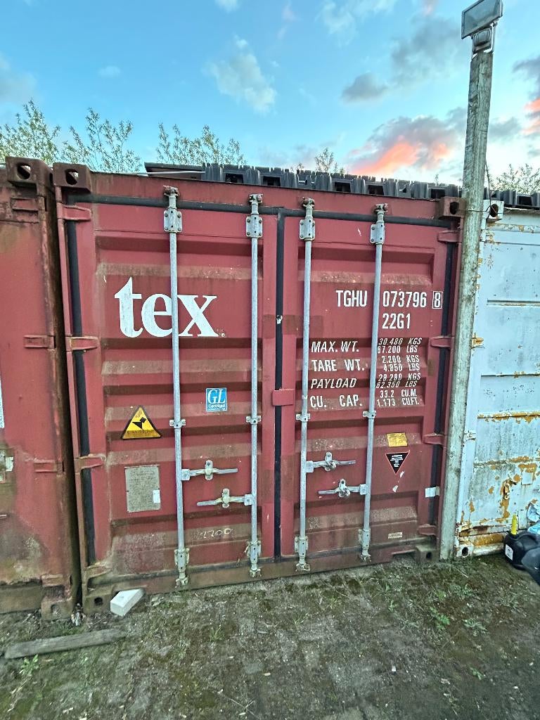 20Ft Zeecontainer Klasse A, Ophalen