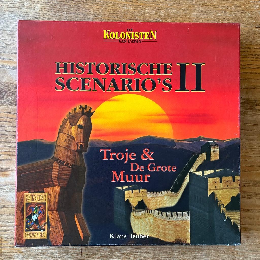 Kolonisten van Catan - Historische scenario's 2 - zgan, Vijf spelers of meer, Ophalen of Verzenden, Zo goed als nieuw, 999 games
