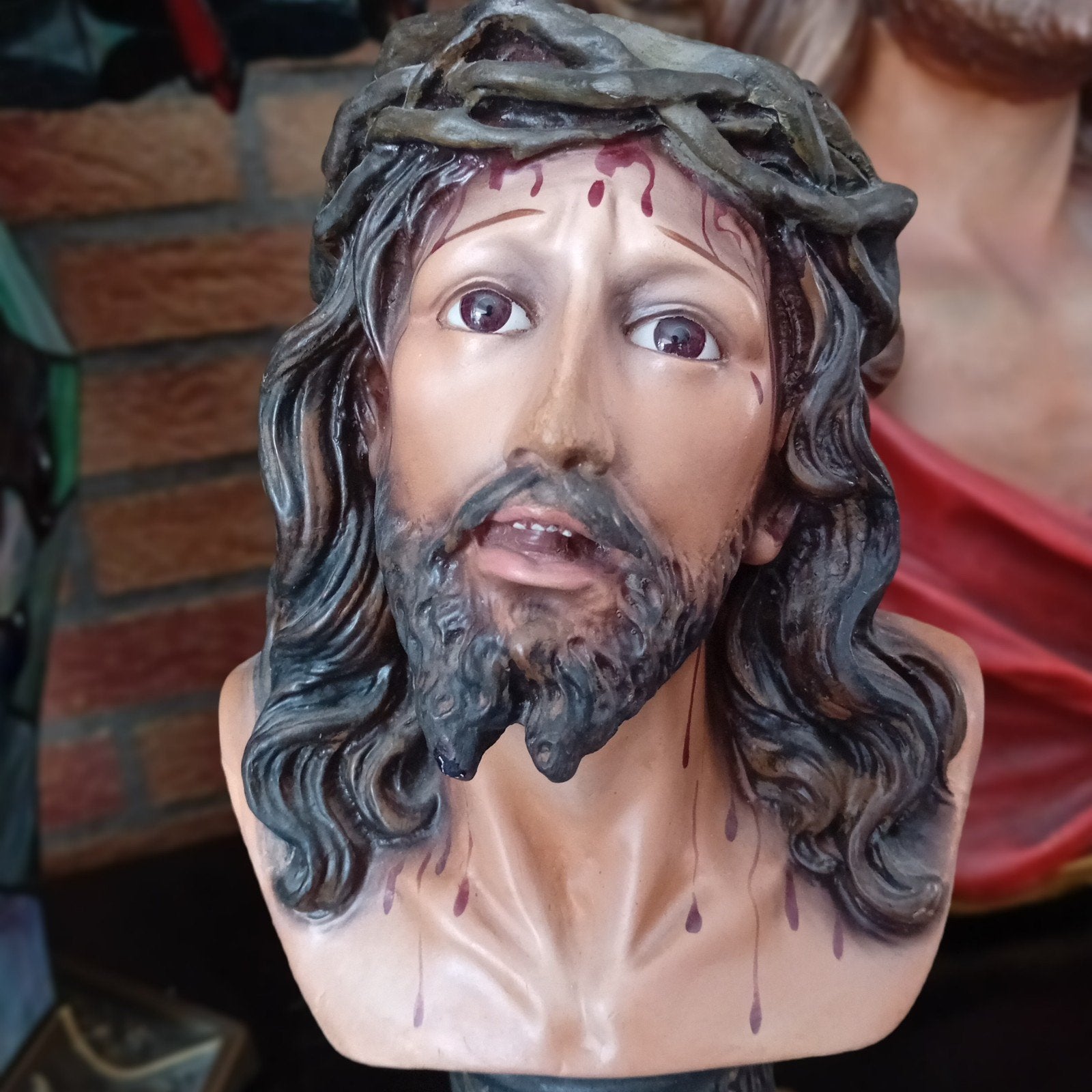 prachtig buste van Jezus, Antiek en Kunst, Ophalen