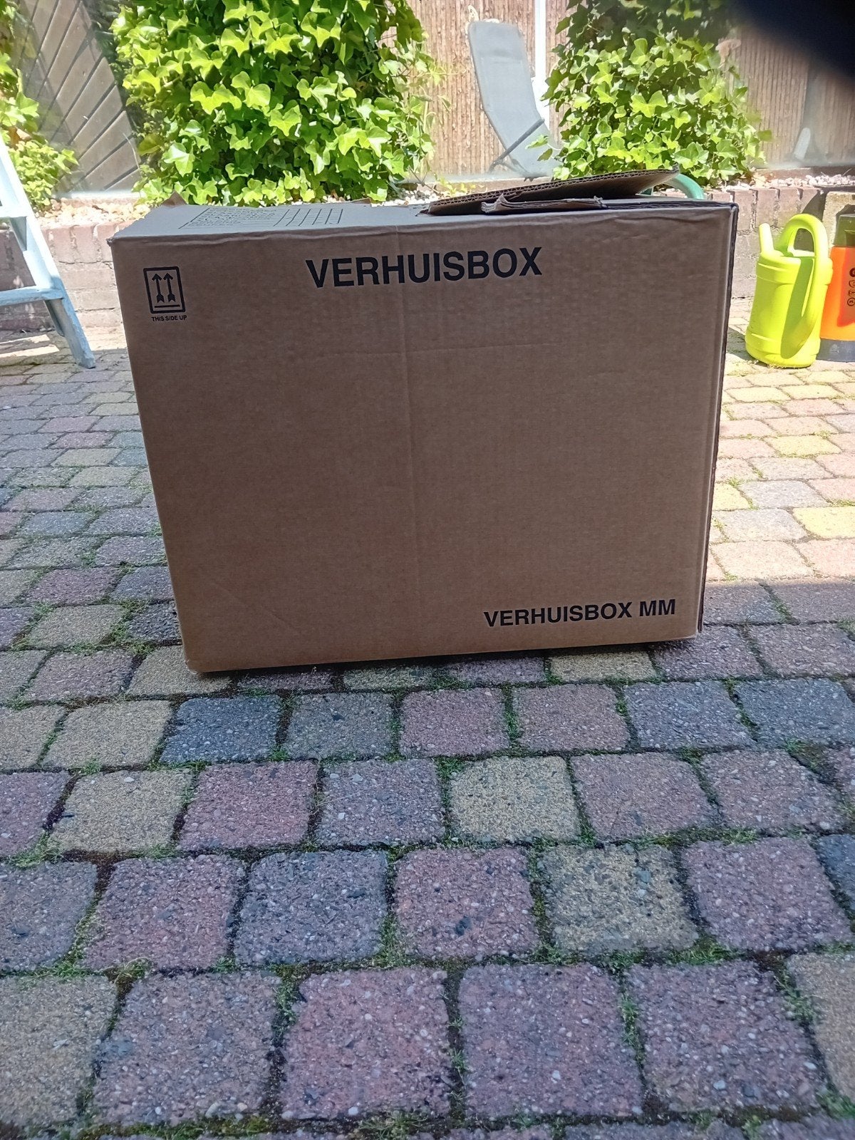 6x verhuisdoos van goede kwaliteit., Ophalen, Doos, Opvouwbaar, 50 tot 75 cm