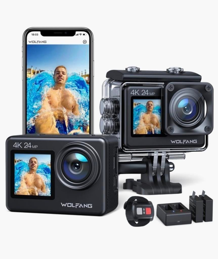 Wolfgang GA 200 actiecamera nieuw in doos, Ophalen